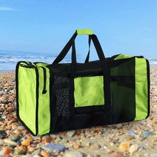 100L Mesh Duffle Gear Bag For Scuba Diving Snorkeling Swimming Beach And C8I6
