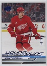 2024-25 Upper Deck Series 2 Young Guns Deluxe 148/250 Albert Johansson #475 13og