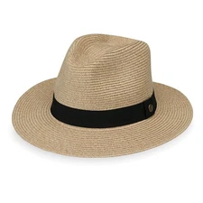 Wallaroo Hat Company Men’s Palm Beach Fedora – UPF 50+ UV Sun Protec