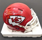 Patrick Mahomes Kansas City Chiefs Signed Autographed Mini Helmet Authenticated