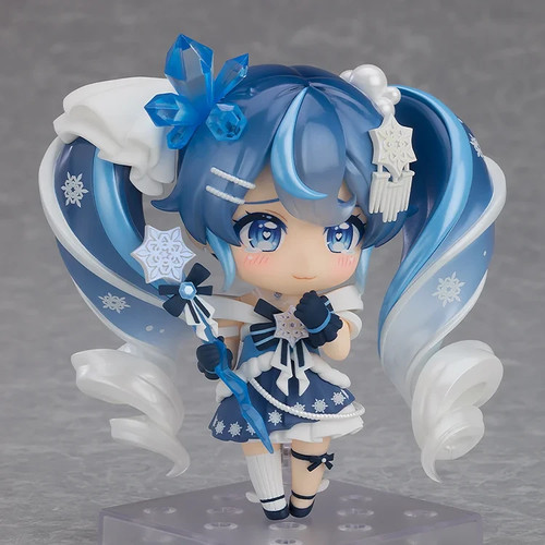 VOCALOID HATSUNE MIKU SNOW MIKU CRYSTAL SNOW VER NENDOROID #2643 FIGURE OFFICIAL - Picture 7 of 8