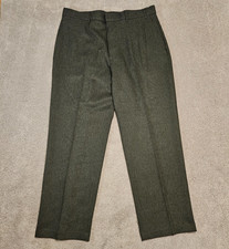 Vintage Levi  s Action Slacks Men  s Dress Pants W38 L30 Gray Heather Pleated