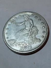 1873 cc Sitting Liberty Dollar American circulated Commerative Metal US Coin...