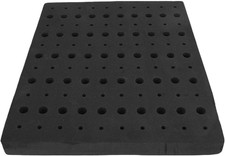 Router Bit Tray, High Density EVA Foam Milling Bit Organizer with Precise 1/4 1/