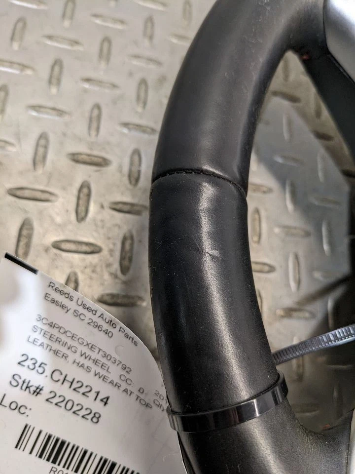 2011 2012 2013 2014 2015 2016 2017 Dodge Journey Steering Wheel Black Le 1154483 - Image 4 of 4