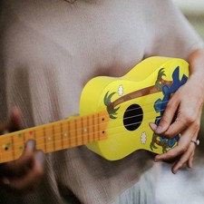 21-Inch Kids Ukulele With 12-Fret Fingerboard And White Nylon Strings Full