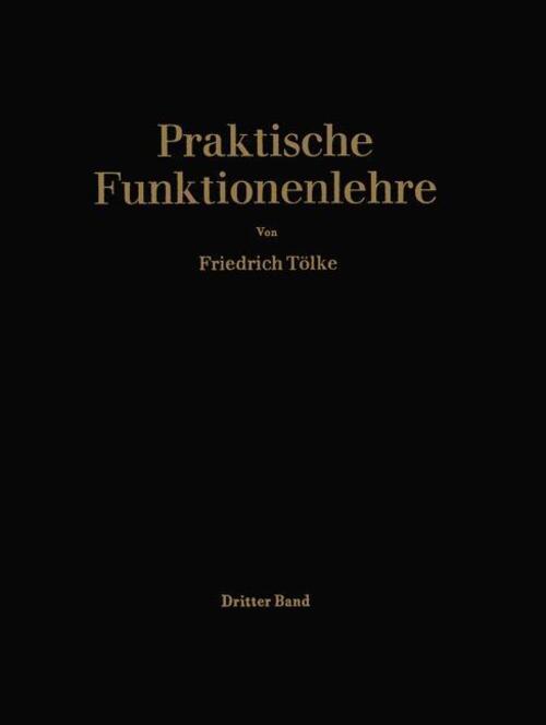 Friedrich Tölke | Praktische Funktionenlehre | Taschenbuch | Deutsch |