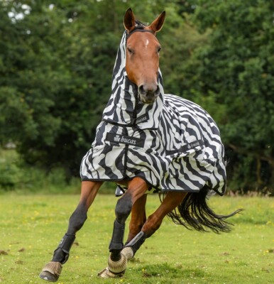 % Bucas Sweet Itch Zebra Fliegendecke Ekzemerdecke - UVP  149,00 -HSS %