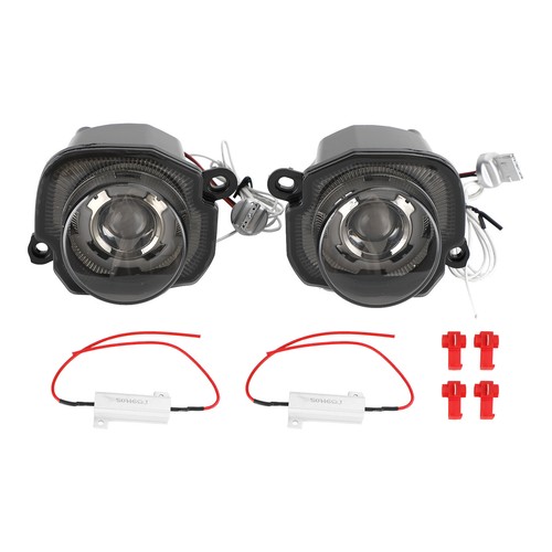 Pair of Front Turn Signal Lamp Light For Suzuki Jimny JB64 JB74 19-21 Smoked S11 - Picture 13 of 15