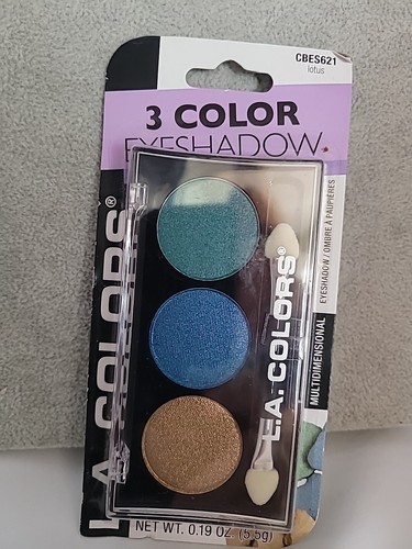 L.A. Colors Lotus 3 Color Eyeshadow CBES621 Multidimensional 3 pcs. New - Picture 2 of 7