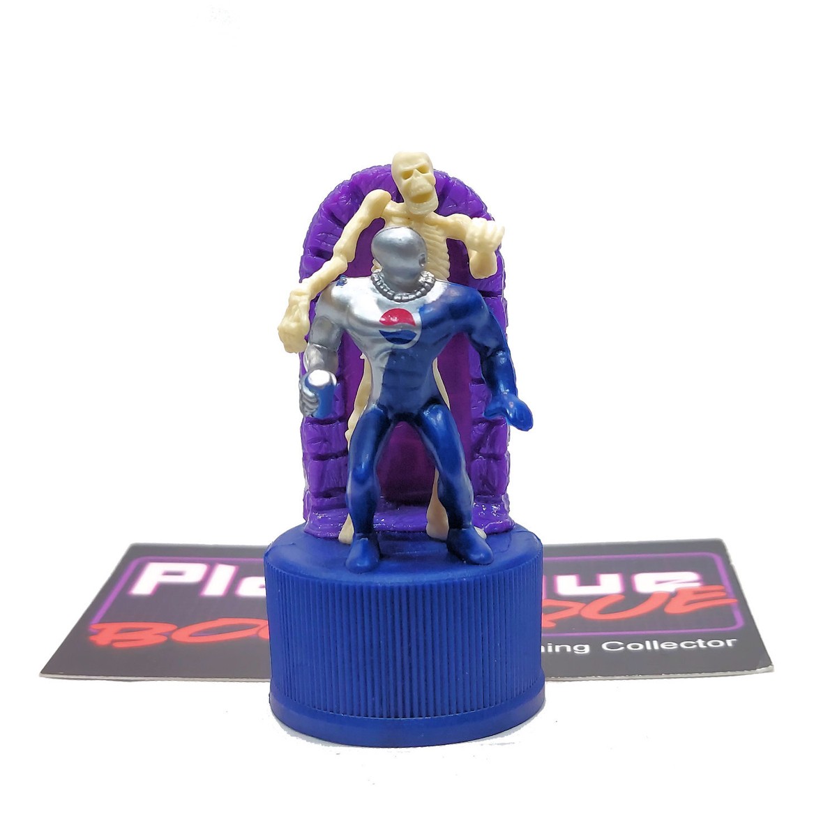 Pepsiman Skeleton #1 Bottle Cap Collection MONSTERS PURPLE