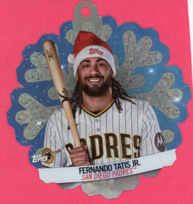 2023 TOPPS HOLIDAY - FERNANDO TATIS JR CHRISTMAS TREE ORNAMENT