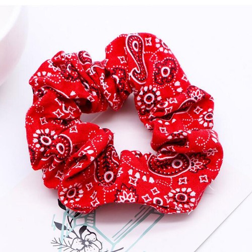 Cashew Flower Women Hair Band Ties Rope Ring Elastic Hairband Ponytail Holder - Bild 18 von 37