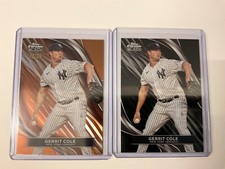 2025 Topps Chrome Black /25 Gerrit Cole SP (FREE base version)