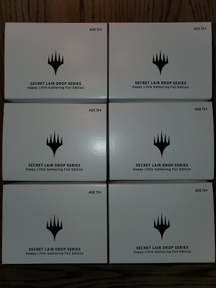 マジック：ザ・ギャザリング MTG Happy Little Gathering Foil Bob Ross Unboxing Magic: The Gathering Secret Lair - Bob Ross's Happy