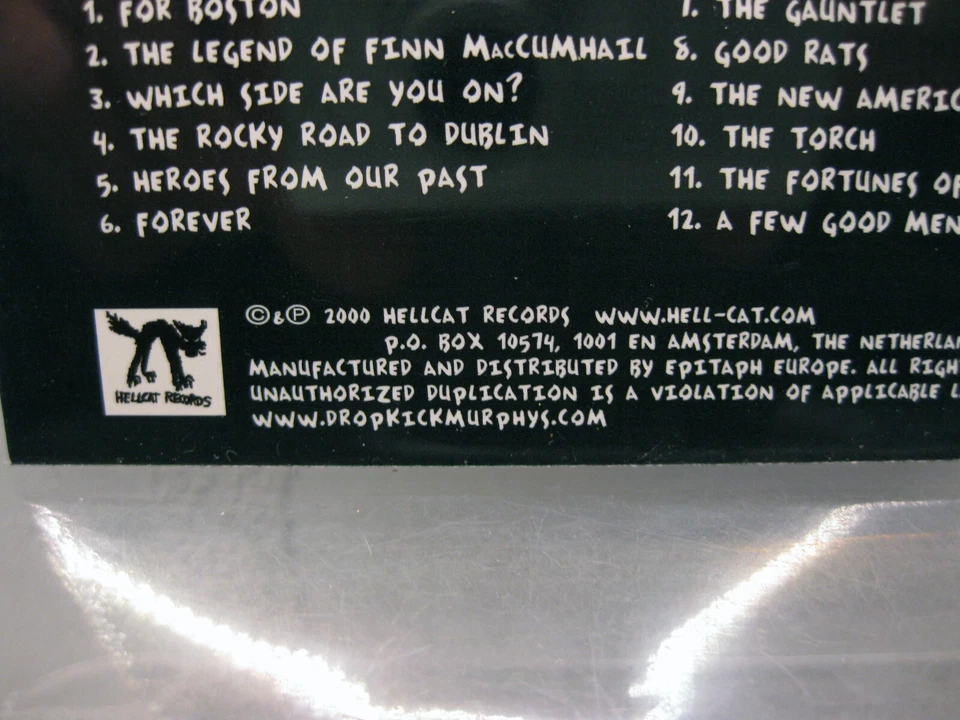 Digipak-CD Dropkick Murphys: Sing Loud, Sing Proud! (Hellcat 2000) Neu & OVP - Bild 3 von 3