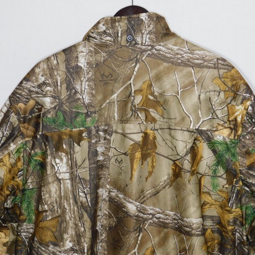 Winchester Brown Realtree Hardwoods Camo Fleece Lined Hunting Patches Jacket XL - Picture 12 of 14