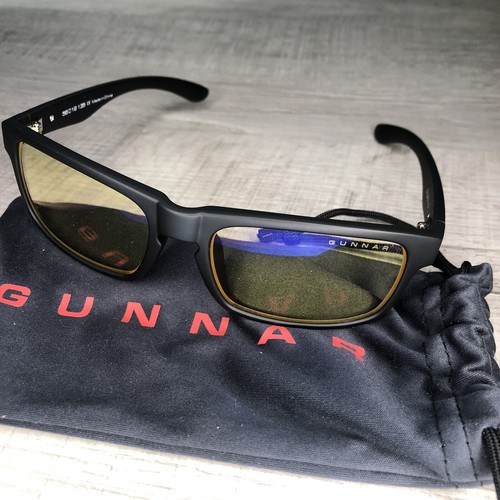 Gunnar Enigma Onyx Frame Gaming And Computer Focus Amber Lens Eyewear - Bild 4 von 6