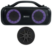 Kicker 44CVX154 Comp VX CVX 15" 2000w Subwoofer+Free Bluetooth Speaker CVX15-4