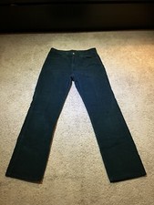 Vintage 80s 90s Levi  s Corduroy Pants Prep Ivy Vtg Forest Green 32x29