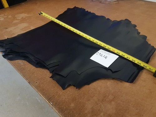 Navy Blue Gloss Whole Kid Goat Leather 0.6-0.8mm Thick Top Quality Genuine 23614 - Picture 3 of 10