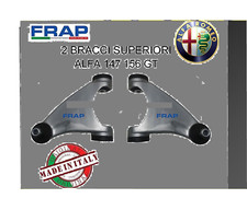 SET 2 BRACCI OSCILLANTI TRAPEZI SUPERIORI FRAP ALFA ROMEO 147 156 GT