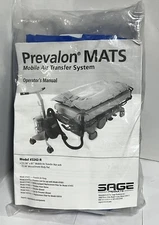 New SAGE Prevalon INFLATABLE MAT MOBILE AIR TRANSFER SYSTEM 39" X 81"