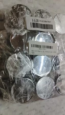 Beauticom® * 12 PCS 30G/30ML High Quality Clear Plastic Jars with Silver Lids