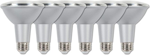 6 Westinghouse Lighting 75W Equivalent PAR30 Flood Dimmable Led 840 LUMENS WHITE