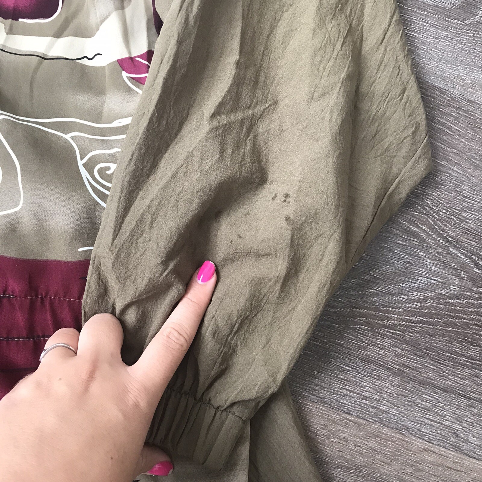 vintage patterned windbreaker jacket - image 4