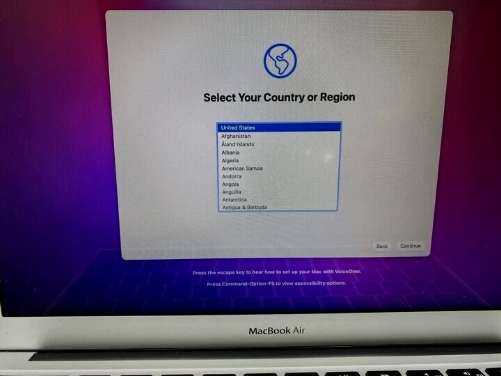 Apple MacBook Air 13" Intel Core i5-5250U @ 1.6GHz 8GB RAM 256GB SSD MJVE2LL/A - Image 3 of 4