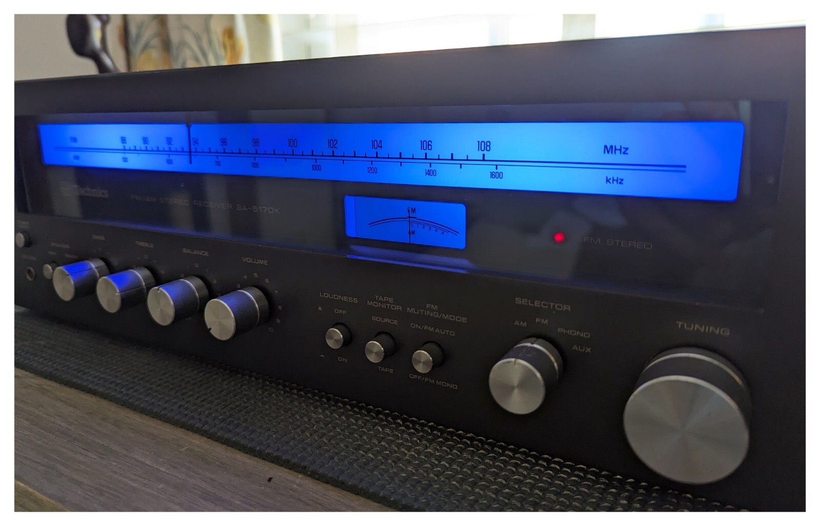 Vintage Technics Model SA5170K FM/AM Stereo Receiver Amplifier eBay