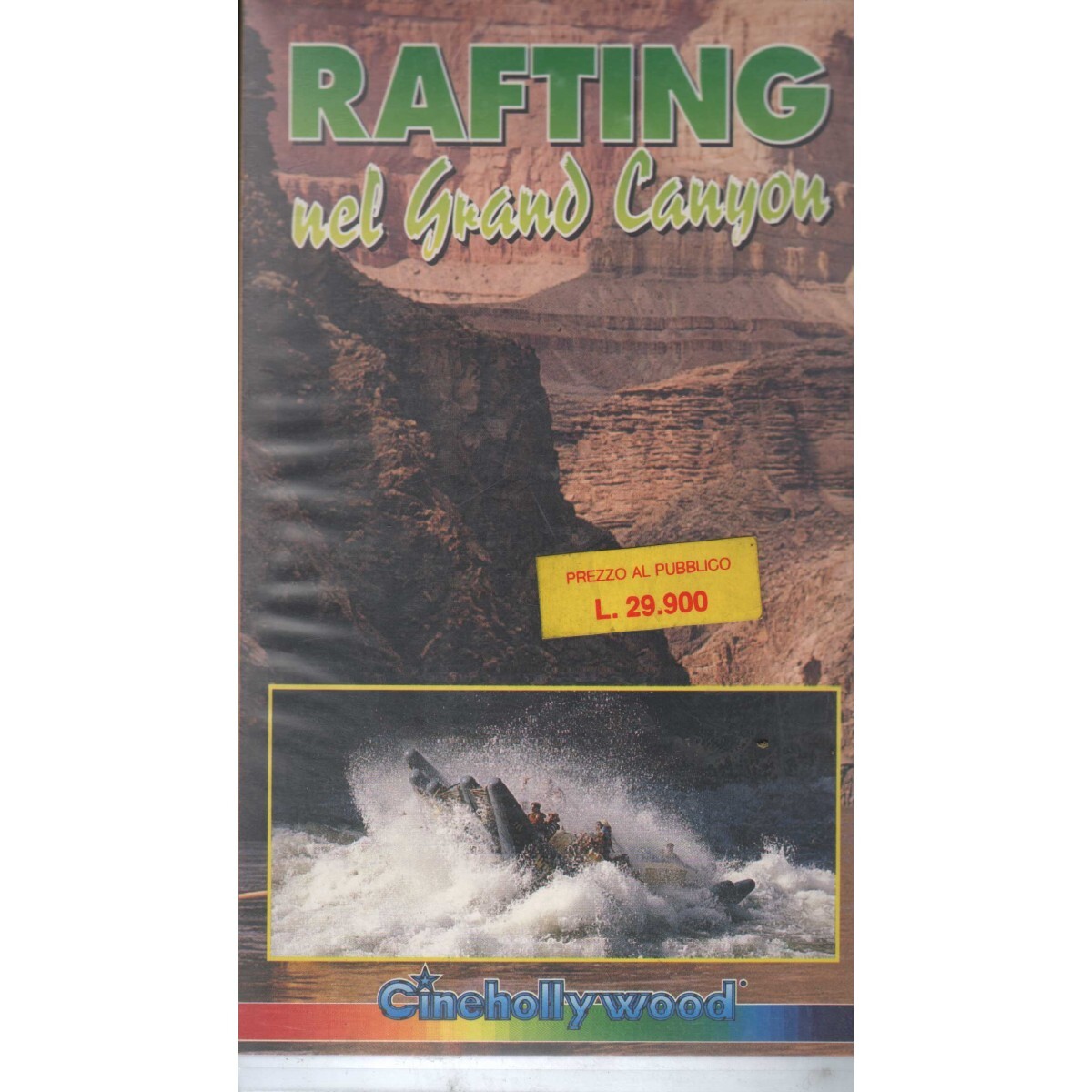 Grand Canyon Rafting VHS Gray Warriner Univideo - CHV7020 Sealed