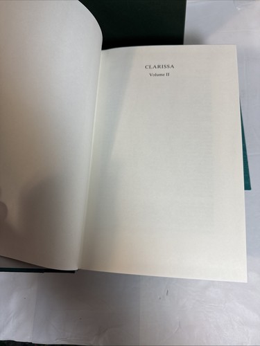 Clarissa by Samuel Richardson Folio Society Two Volume Hardcover Set w/Slipcase - Bild 7 von 23