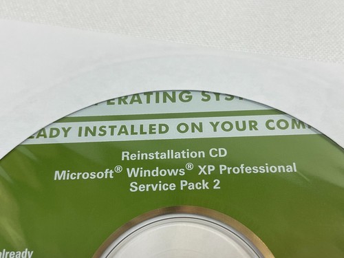 Dell Reinstallation CD Microsoft Windows XP Professional with Service Pack 2 NEW - Picture 2 of 8