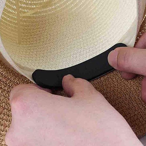 20 Pcs Hat Size Reducer Foam Inserts – Self-Adhesive Strips To Make Hats Smaller (5mm, Black) - View #5