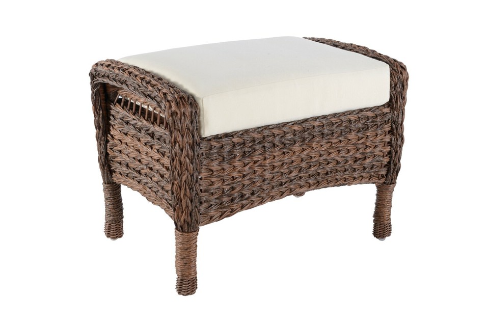 W Unlimited Outdoor Modern Concept Faux Sea Grass Resin Rattan Patio