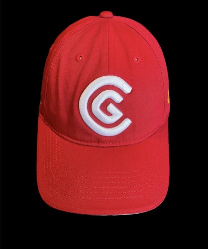 Gorra Cleveland Golf HiBore Ball Gorro Rojo Blanco Bordado ¡Nueva! - Imagen 6 de 12