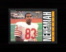1985 Topps Football #158 Renaldo Nehemiah San Francisco 49ers