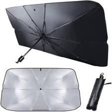 Foldable Car Windshield Sunshade Front Window Cover Visor Sun Shade Umbrella NEW