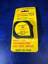 Trademasters Magnetic Back 10' Power Tape