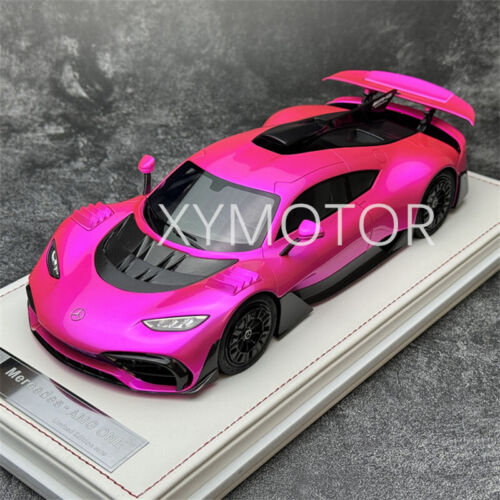 Modellino auto IVY Merit 1/18 Mercedes Benz AMG ONE resina pressofusa verde rosa rosso nero - Foto 5 di 19