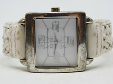 Ecclissi 23285 925 Sterling Silver Case Quartz Analog Women's Watch New Battery