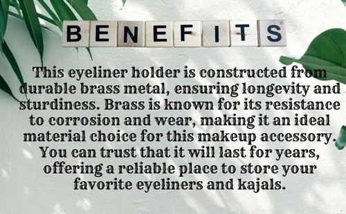 Arabian AL ATHMAD ASMAD Natural BLACK Surma Kohl Kajal Eyeliner Kuhl Powder كحل - Picture 12 of 16