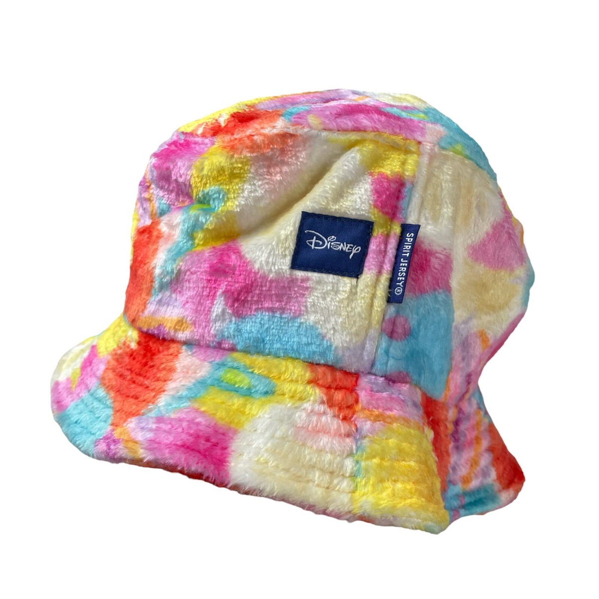 NWT Disney Parks Bucket Hat Spirit Jersey Tie Die Fuzzy  display picture 1