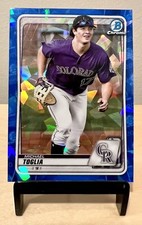 Michael Toglia 2020 Bowman Draft Sapphire Card #BD-175, Rockies