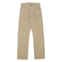 Vintage LEVI'S 551 Womens Corduroy Trousers Beige Regular Straight 90s W24 L29