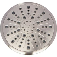 9 Inch Luxury Rain Shower Head (Aqua Elegante) - Brushed Nickel - 2.5 GPM