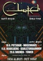 Clutch - World Tour, Tour 2013 | Konzertplakat | Poster