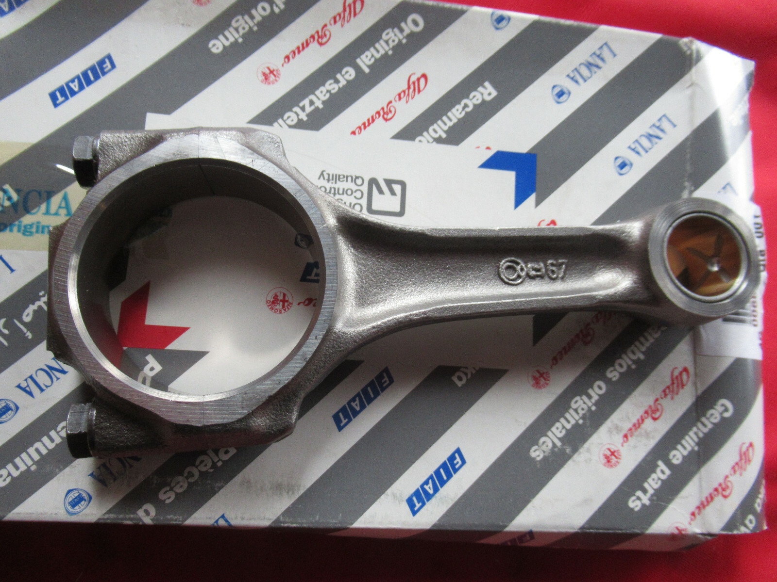 Original Alfa Romeo Rz Sz 75 164 155 166 Spider V6 Con Rod 